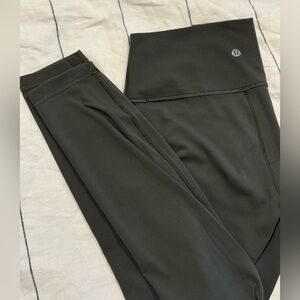 Lululemon black leggings size 6